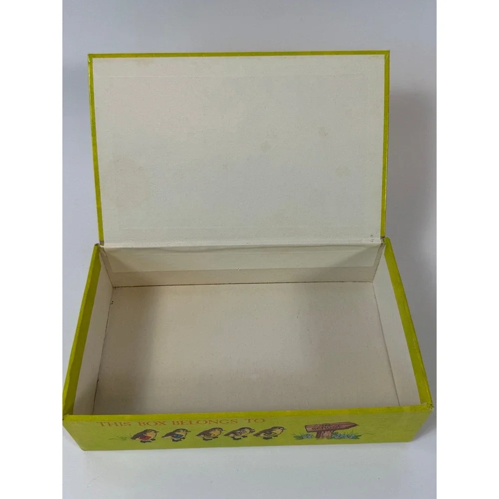 Vintage My School Box Cardboard Pencil Case -General Box Company
